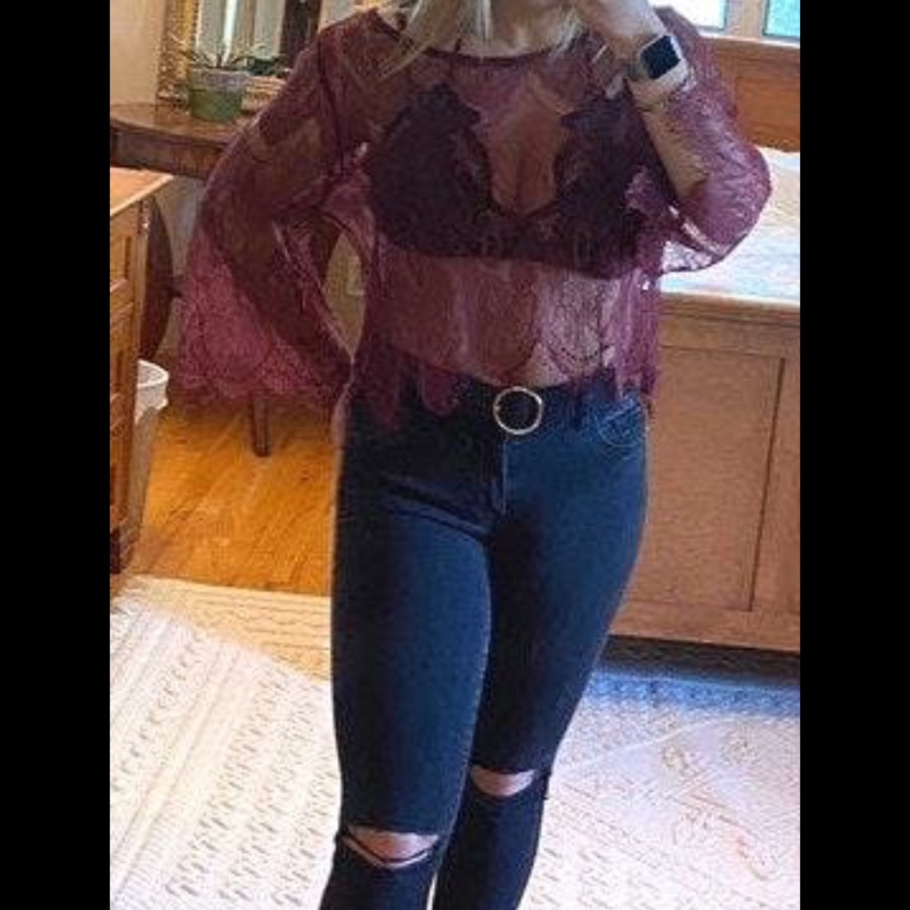 Lace Top - Picture 2 of 2